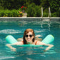 Big Joe Noodle 2 Pack Aqua/Green Pool Floats, Quick Draining Fabric, Jumbo 4 Feet, Model 2041860PK2