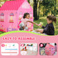 Play 10 Tent Playhouse, Kids Tent Indoor Kids Play Tent, Tents For Kids Outdoor Toys For Toddlers 3-5 Girl House