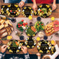 Kepeel 96 Pcs Retirement Party Plates And Napkins Set, Happy Retirement Party Supplies Decorations For Men Women Gold And Black