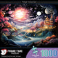 Prime Time Puzzles 1000 Piece Jigsaw Puzzle For Adults - Colorful Magic River Mansion - Challenging Puzzle Perfect For Game Nigh