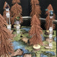 Kalami DND Mini Combat Riser - 1" Clear Acrylic Flight Stand for Tabletop RPG Miniatures