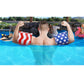 GoFloats American Flag mature-themed Water Wing Floaties - Own The Pool (Novelty USE ONLY)
