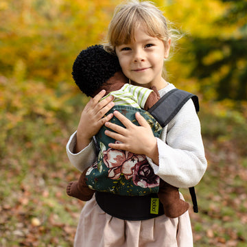 Boba Mini Doll Carrier Adorable Toy Carrier For Your Little Boy Or Girl (Forest Flower Child)