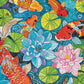Cross & Glory 1000 Piece Jigsaw Puzzle - Dragonfly Dreams Koi & Lilies Adventure, Large Size, 1.8mm Thick Cardboard, Vibrant Art