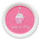 American Greetings Unicorn Party Supplies, Paper Dessert Plates (40-Count)