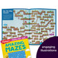 2026 Puzzle Fun Activity Book Gift Set for Kids 6 and Up, 4 Fun Books with Brain Teasers, Mazes, Word Games and More, Travel Act
