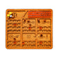 Smonex 5 Wood Player Boards Compatible With Terraforming Mars Board Game - Gaming Organization With Player Trays Suitable For Al