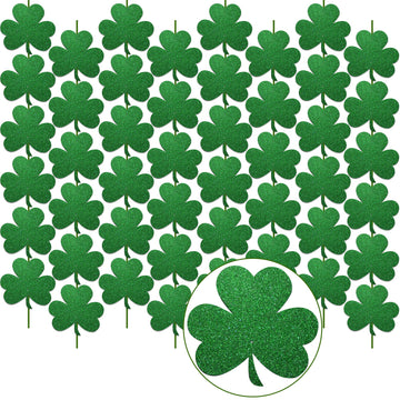 GOER St. Patricks Day Shamrock Decorations,12 Pcs Hanging Swirls for St. Patricks Day Party Supplies