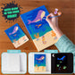 Bonnyco Paint By Numbers Kit For Kids Sea Animals Pack 3 Canvas Paint By Number Canvas Framed, Ocean Gifts For Kids, Arts And Crafts 4-6 8-12 Pintar Por Numeros Pre Drawn Painting Under Sea Crafts