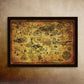 USAOPOLY The Legend of Zelda Hyrule Map Jigsaw Puzzle - 1,000 Pieces, Cardboard, Various Colours, Model TOP-PZ010
