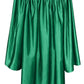 Gradplaza Shiny Choir Robe Kindergarten Preschool Graduation Gown Shiny Graduation Gown For Kids Emerald Green Size 30