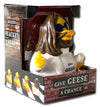 Celebriducks Give Geese A Chance Floating Rubber Ducks - Collectible Bath Toy Gift For Kids & Adults Of All Ages