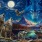 Ceaco - Glow In The Dark - The Beauty Of Wolves - 750 Piece Jigsaw Puzzle