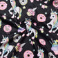Unicorn Dresses for Girls 7-16 Long Sleeve Unicorn Clothes Swing Dress Black