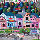 Buffalo Games 1000 Piece Jigsaw Puzzle - Silver Select Confection Street - Challenging Adult Puzzle - Finished Size 26.75 x 19.75