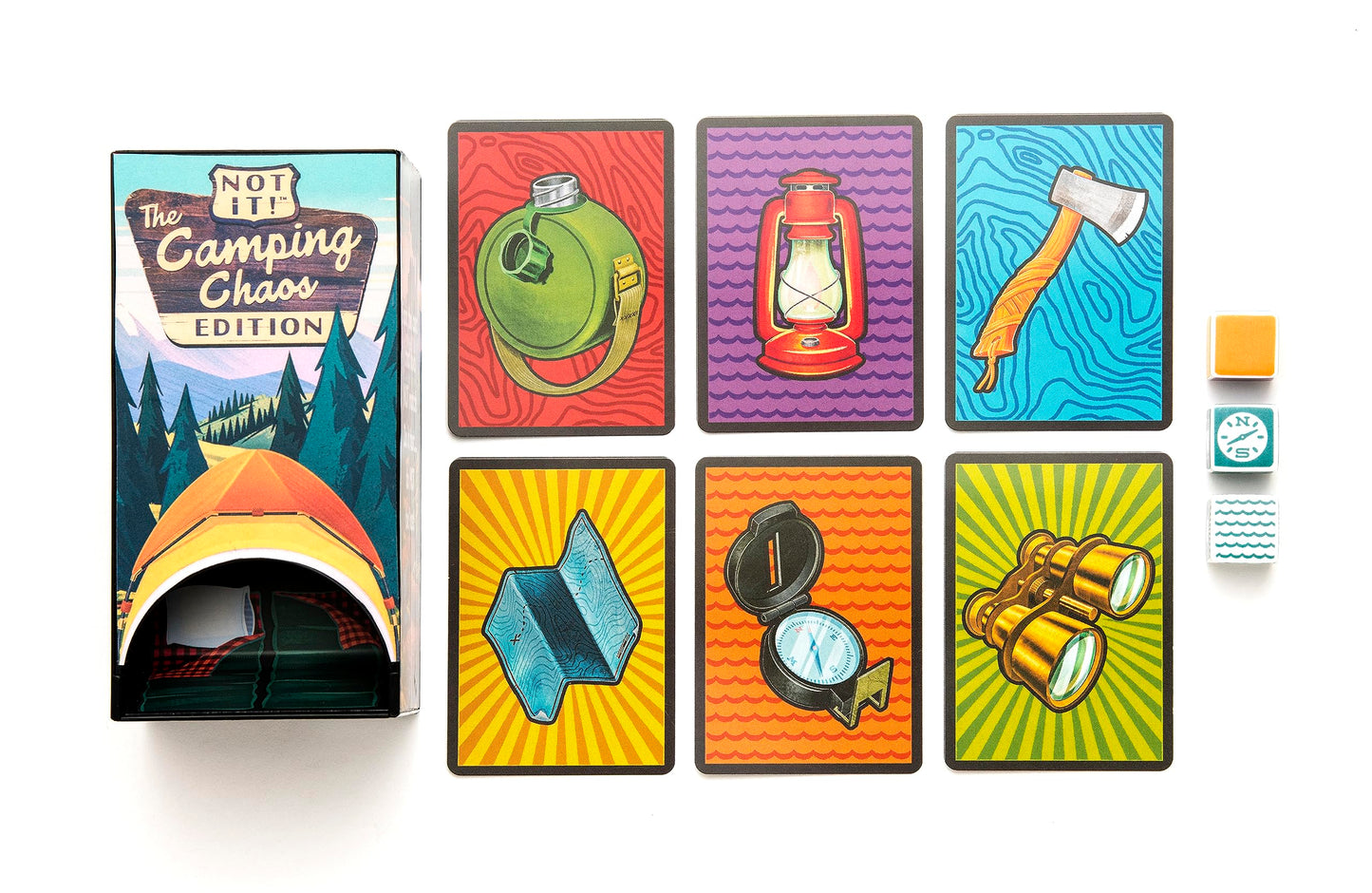 Not It Dice Games For Kids Strategy Game For Family Night Fun Card Game Stocking Stuffer Gift 3+ Players Ages 6+ Camping Chaos