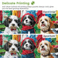 300 Piece Puzzles For Adults,Cute Dogs Jigsaw Puzzle For Adults Kids Seniors,Recycled Cardboard Dogs Large Piece Puzzle 300 Piec