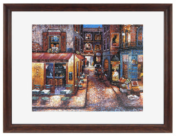Mcs Frame For Puzzles, Walnut, 18 X 24 In Or Smaller