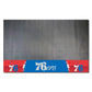FANMATS 14217 Philadelphia 76ers Vinyl Grill Mat - 26in. x 42in. - Deck Patio Protective Mat | Oil, flame, and UV resistant