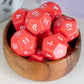 Learning Advantage Polyhedra Dice - 12 Sides - Set Of 12 - Hands-On Math Manipulative - Teach Numeracy - Math Games For Kids