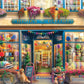 Ceaco - Shop Windows - Books Galore - 1000 Piece Jigsaw Puzzle
