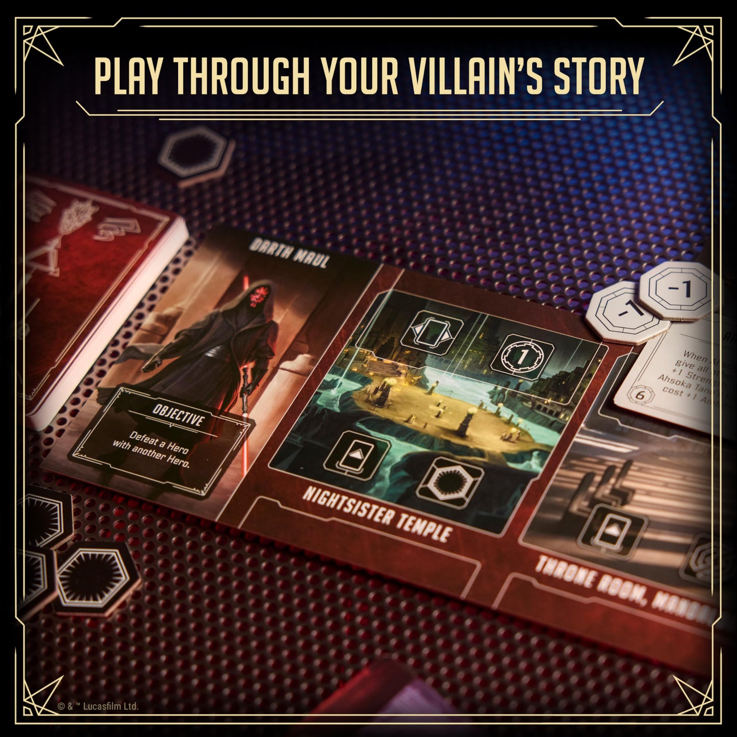 Ravensburger Star Wars Villainous Expandalone Board Game, Strategy for Ages 10+, Multicolor, Model 60001981, Cardboard