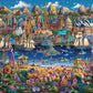 D·O·W·D·L·E Jigsaw Puzzle - World Pieces - 1000 Piece - Fabric - Model 10508
