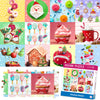 Wowok Jigsaw Puzzles 100 Pieces Puzzles For Kids - Sweet Christmas Dessert, Puzzles For Kids Ages 4-8 3-5 8-10, Games For Kids A