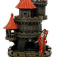 Forged Dice Co. Wizard'S Castle Dice Tower - Hand Painted - Fits Dungeons And Dragons Dice - Red