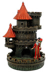 Forged Dice Co. Wizard'S Castle Dice Tower - Hand Painted - Fits Dungeons And Dragons Dice - Red