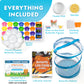 National Geographic Ultimate Butterfly Growing Kit - Butterfly Activity Kit With Voucher For 5 Live Caterpillars, Butterfly Cage