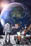 A2Play Space Jigsaw Puzzles For Adults 1000 Pieces, Planets In Space 1000 Piece Puzzle For Adults & Bonus Space Fact Poster, Challenging, Astronaut Outer Space Toys, 27.5 X 19.7 In