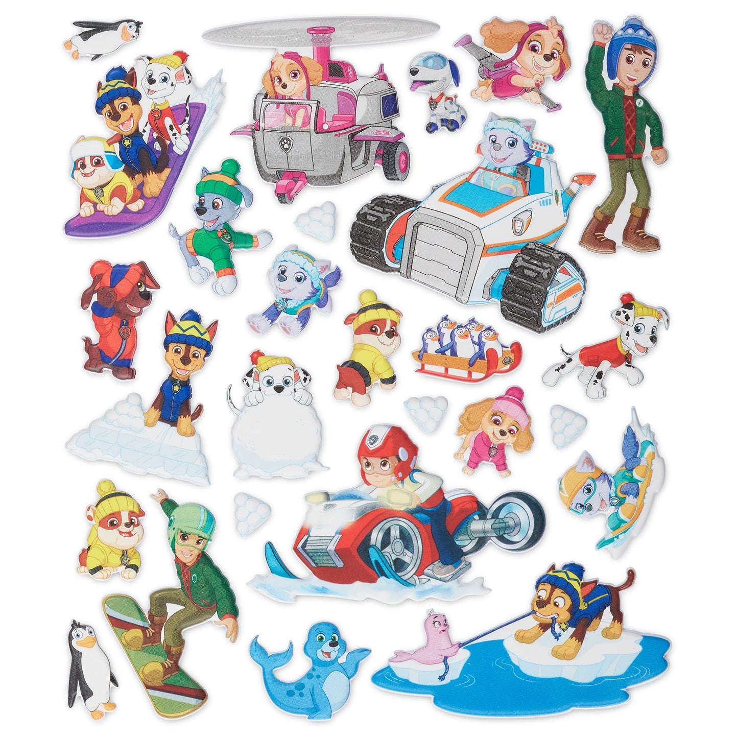 Melissa & Doug PAW Patrol Restickable Puffy Stickers - Jakes Mountain