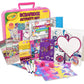 Crayola Art Activity Set, Mess Free Craft Kit for Kids, Washable Markers Coloring Supplies, Stickers, Scrapbook in Travel Carry 