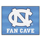 FANMATS 14621 University of North Carolina at Chapel Hill All-Star Mat - Fan Cave | Blue | 33.75x42.5 | NC Primary Logo