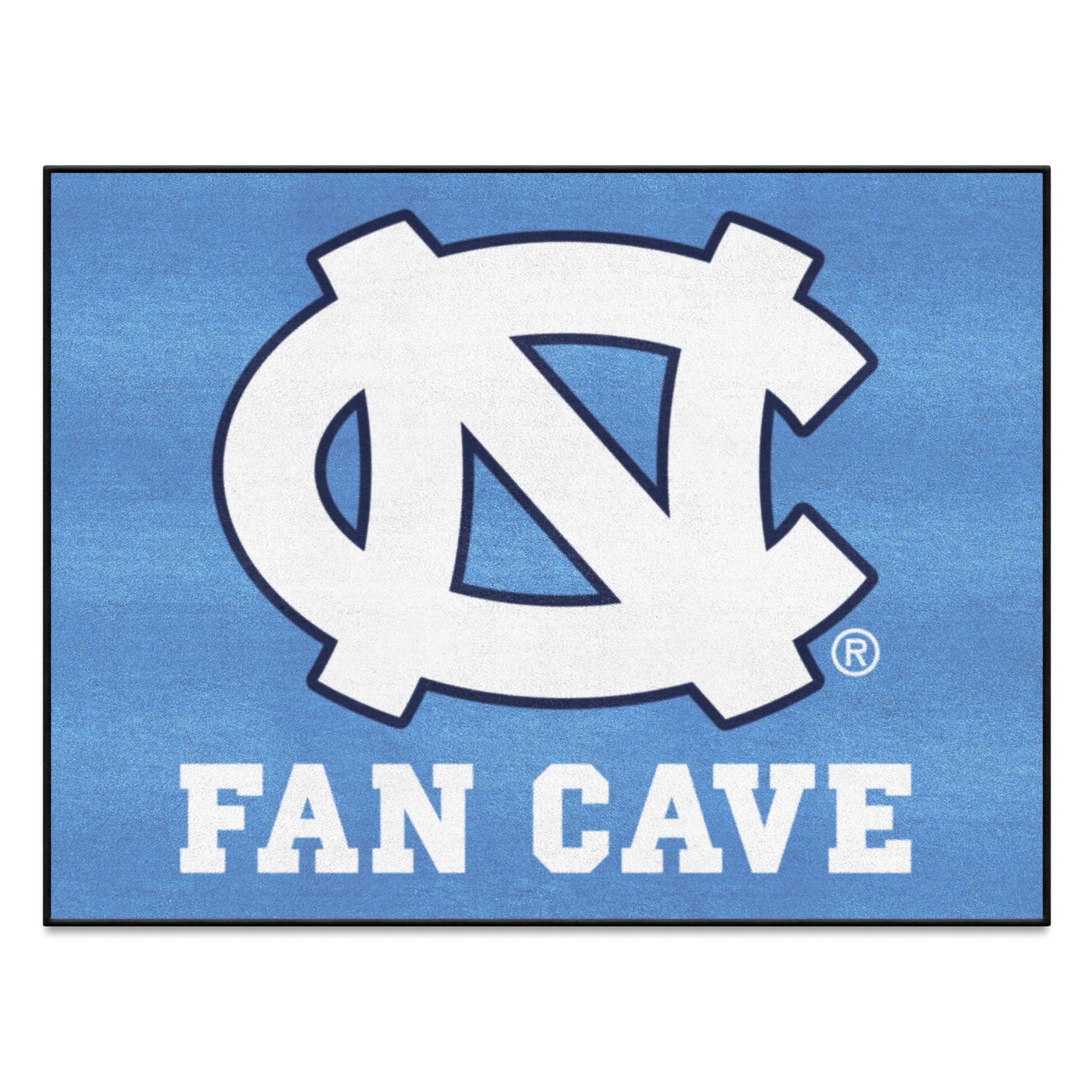FANMATS 14621 University of North Carolina at Chapel Hill All-Star Mat - Fan Cave | Blue | 33.75x42.5 | NC Primary Logo