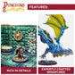 Dungeons & Lasers Fantasy Props Dnd Accessories Pack - 109 Piece Set Includes Miniature Elements And Bits For Tabletop Terrain A