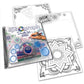 Spirograph - Doodle Art Journal - Activity Drawing Kit - With Guided Drawing Templates For Kids 8+