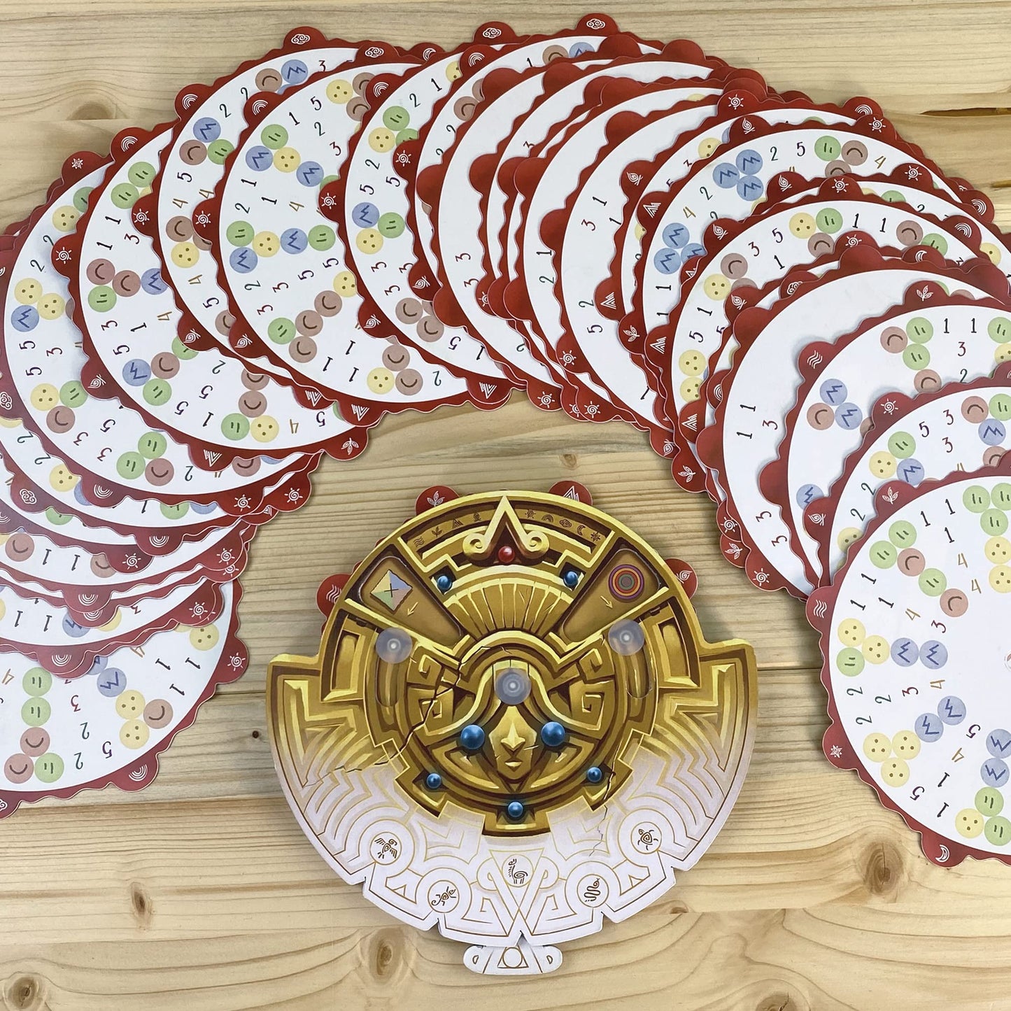 Sit Down! Tiwanaku - Sit Down! Strategy Board Game, Deduction Exploration Optimization, Pachamama Mother Earth Wheel, Play Solo Mode Or With Up To 4 Players, 30 - 60 Minute Play Time, For Ages 14+