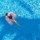 Poolcandy Sun Chair Water Raft, Multiple Chair Styles (Mermaid Print with Glitter Sun Chair)