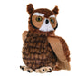 Wild Republic Great Horned Owl Plush, Stuffed Animal, Plush Toy, Kids Gifts, Cuddlekins 12', Model Number: 12310