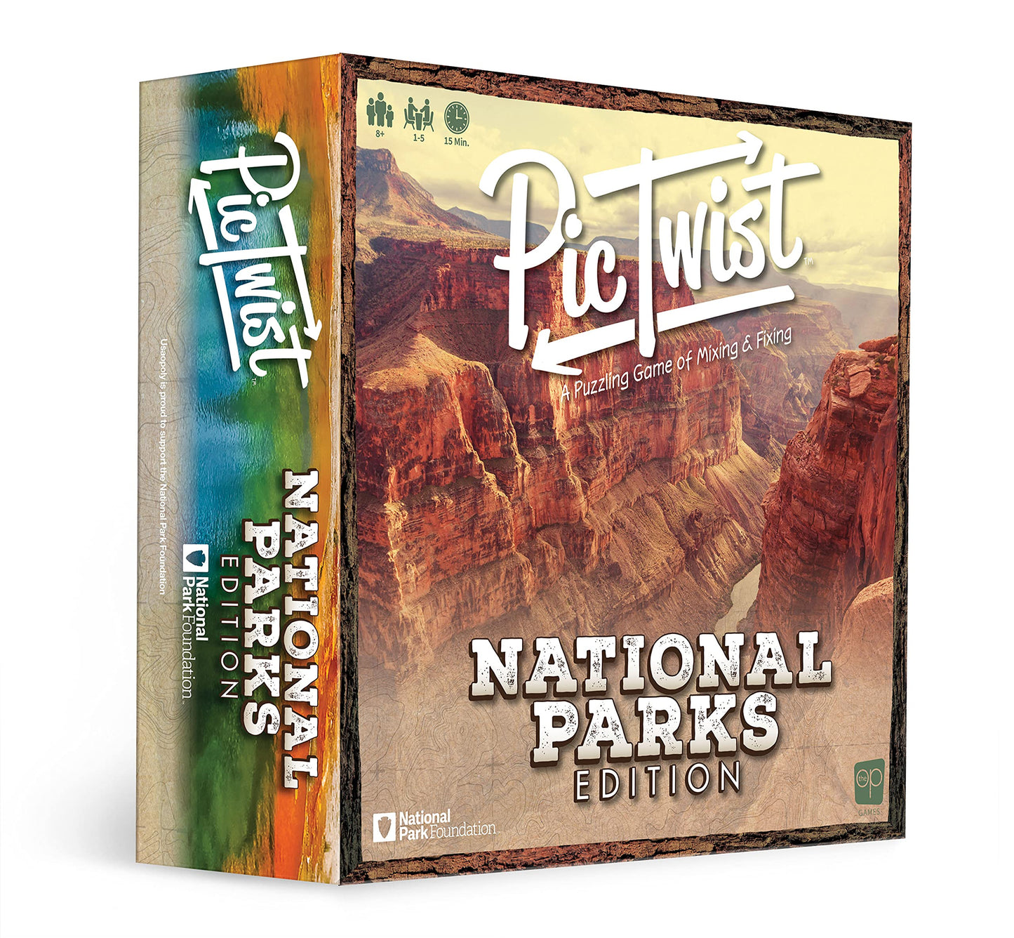 PicTwist: National Parks | Twist, Move, and Swap Tiles to Complete The Image | Family Puzzle Game Featuring National Park Locati