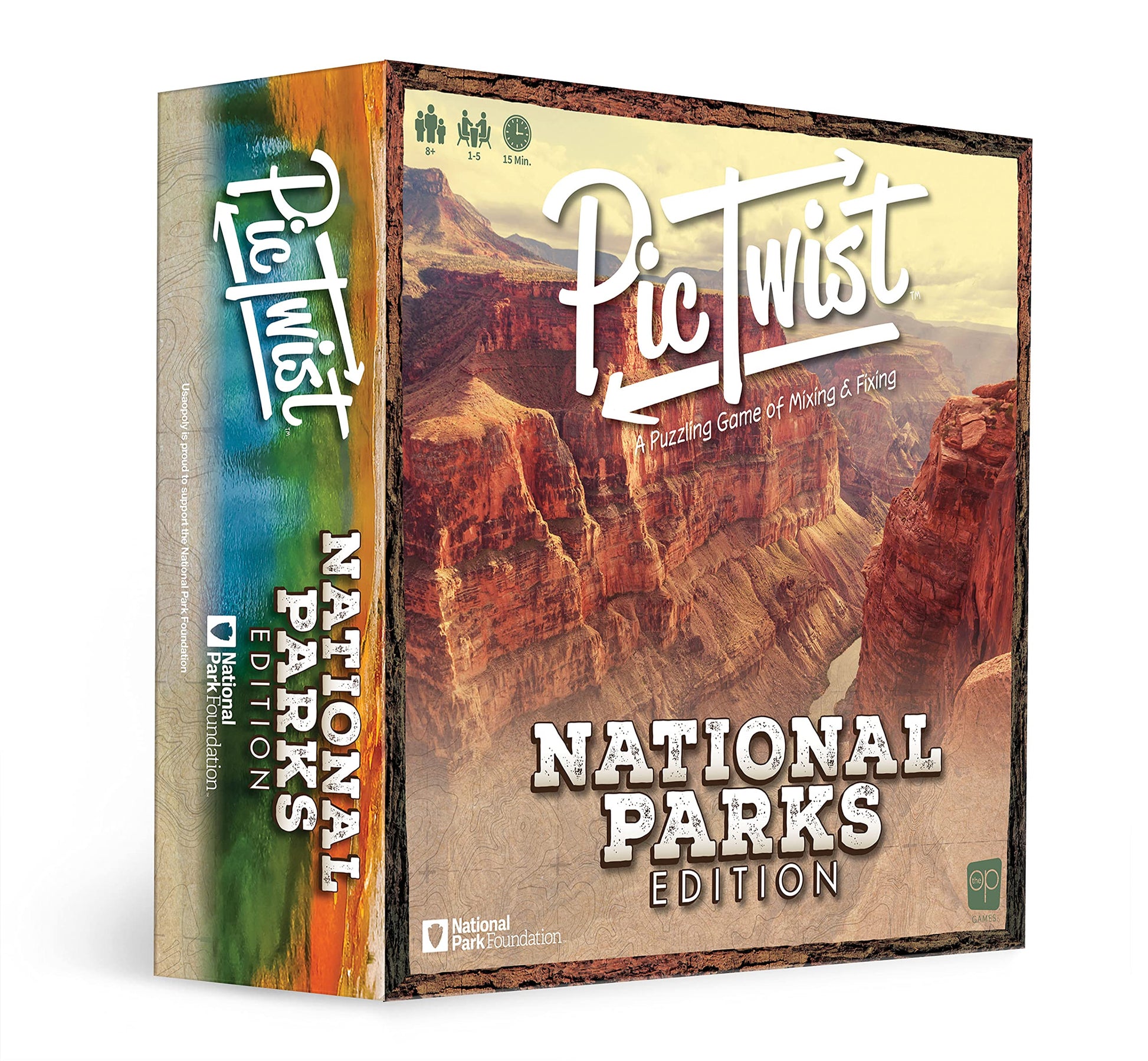 PicTwist: National Parks | Twist, Move, and Swap Tiles to Complete The Image | Family Puzzle Game Featuring National Park Locati