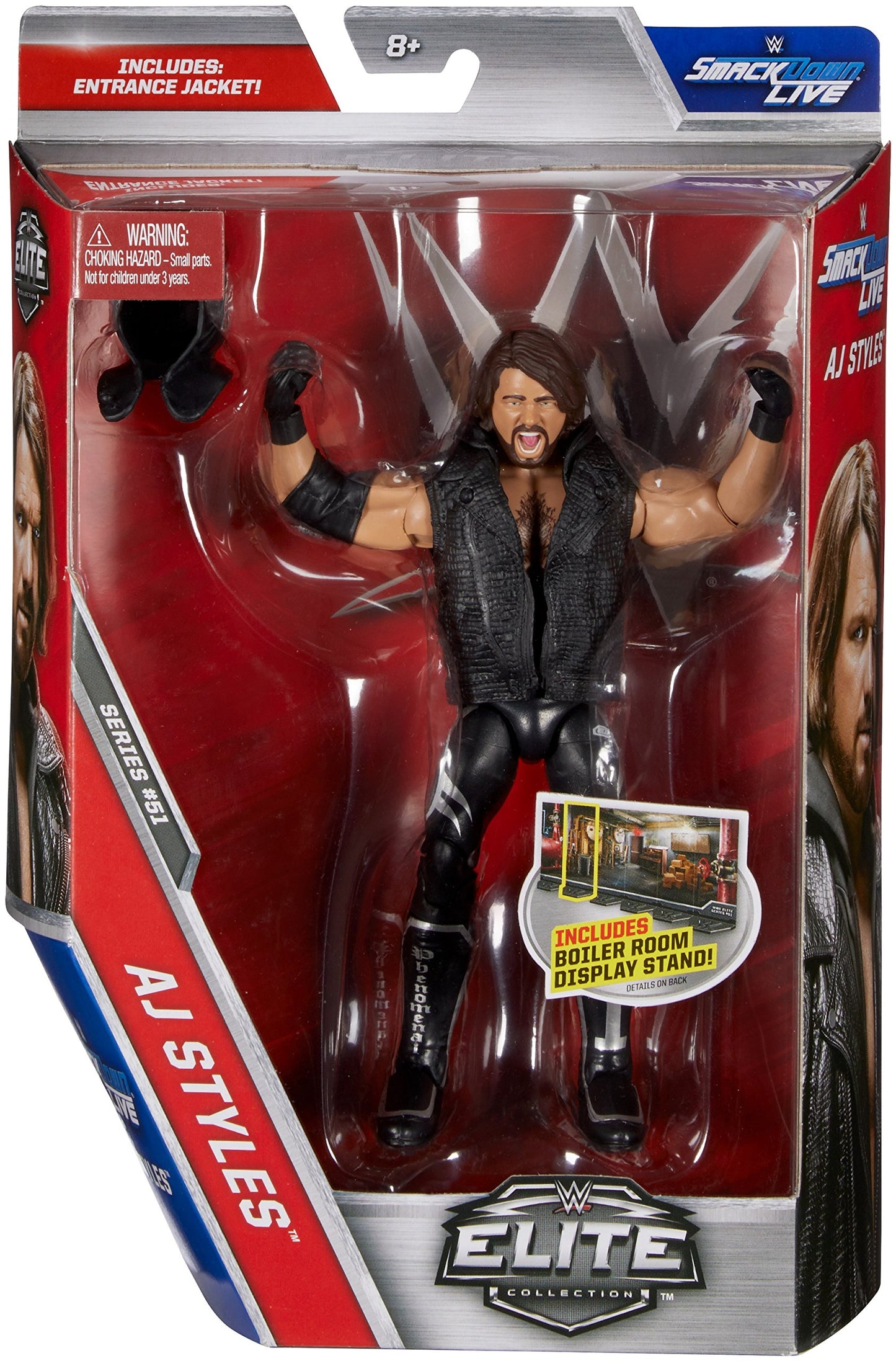 Wwe Aj Styles Elite Collection Action Figure