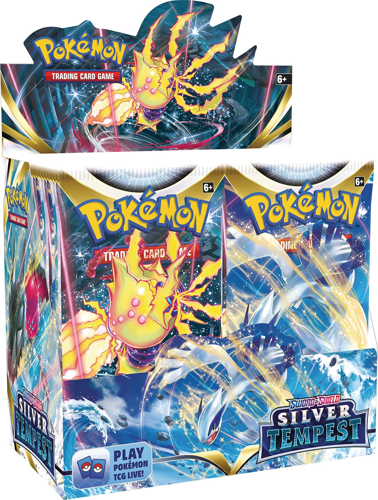 Pok?mon TCG: decorative replica blade & Shield Silver Tempest Booster Display Box