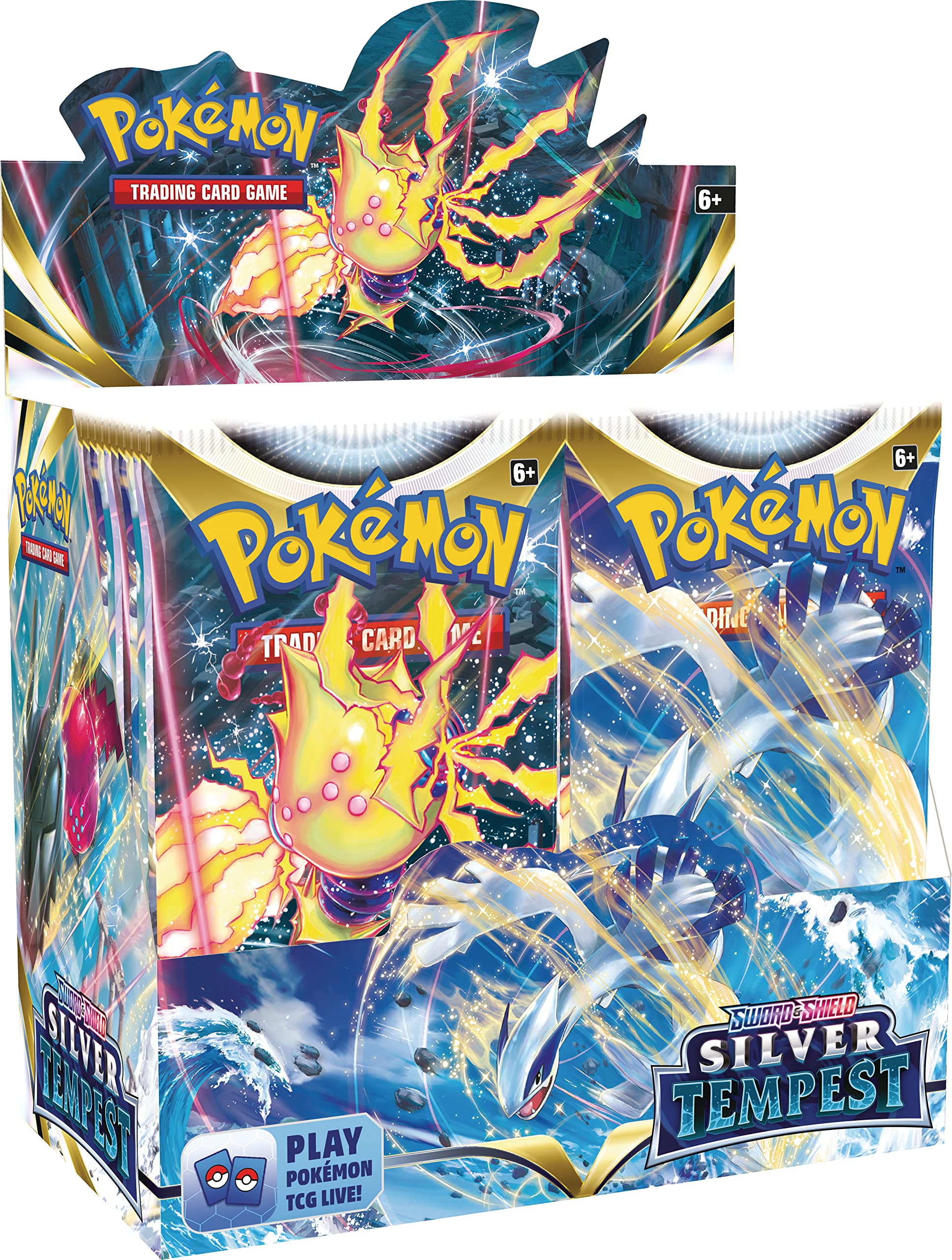 Pok?mon TCG: decorative replica blade & Shield Silver Tempest Booster Display Box