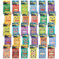 Dr. Stinkys Scratch N Sniff Stickers 30-Pack- Strawberry, Apple, Banana, Pizza, Garbage, Cherry, Birthday Cake, Chocolate, Cott