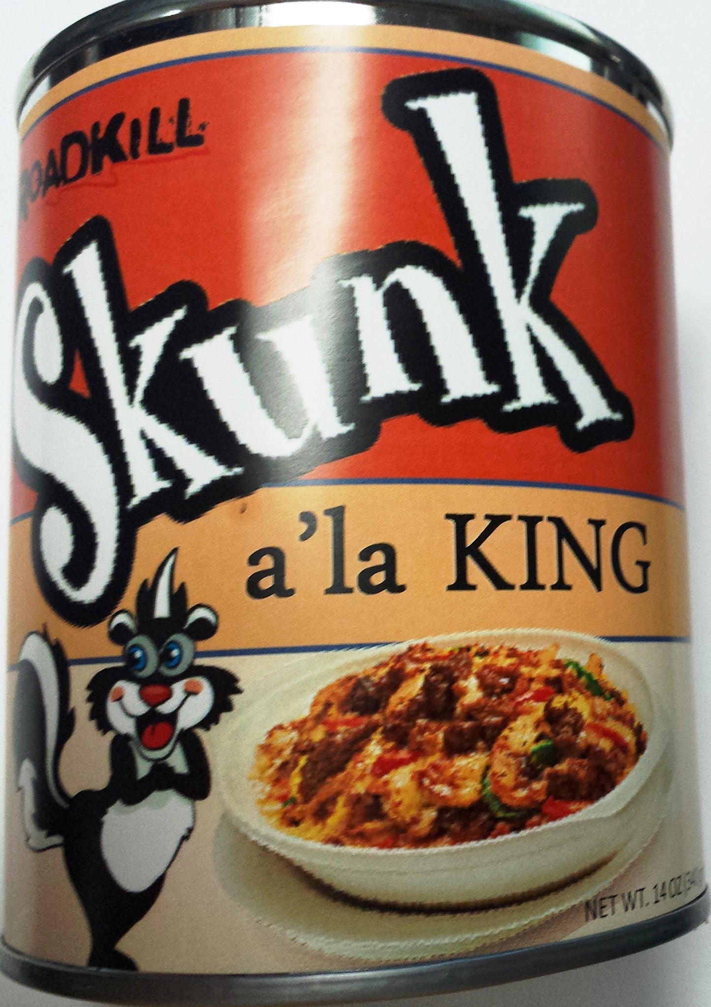 Skunk A'La King- Gag Can Of Roadkill!
