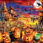 Baby Fanatics MasterPieces 500 Piece Glow in The Dark Halloween Jigsaw Puzzle - Trick or Treat - 15x21