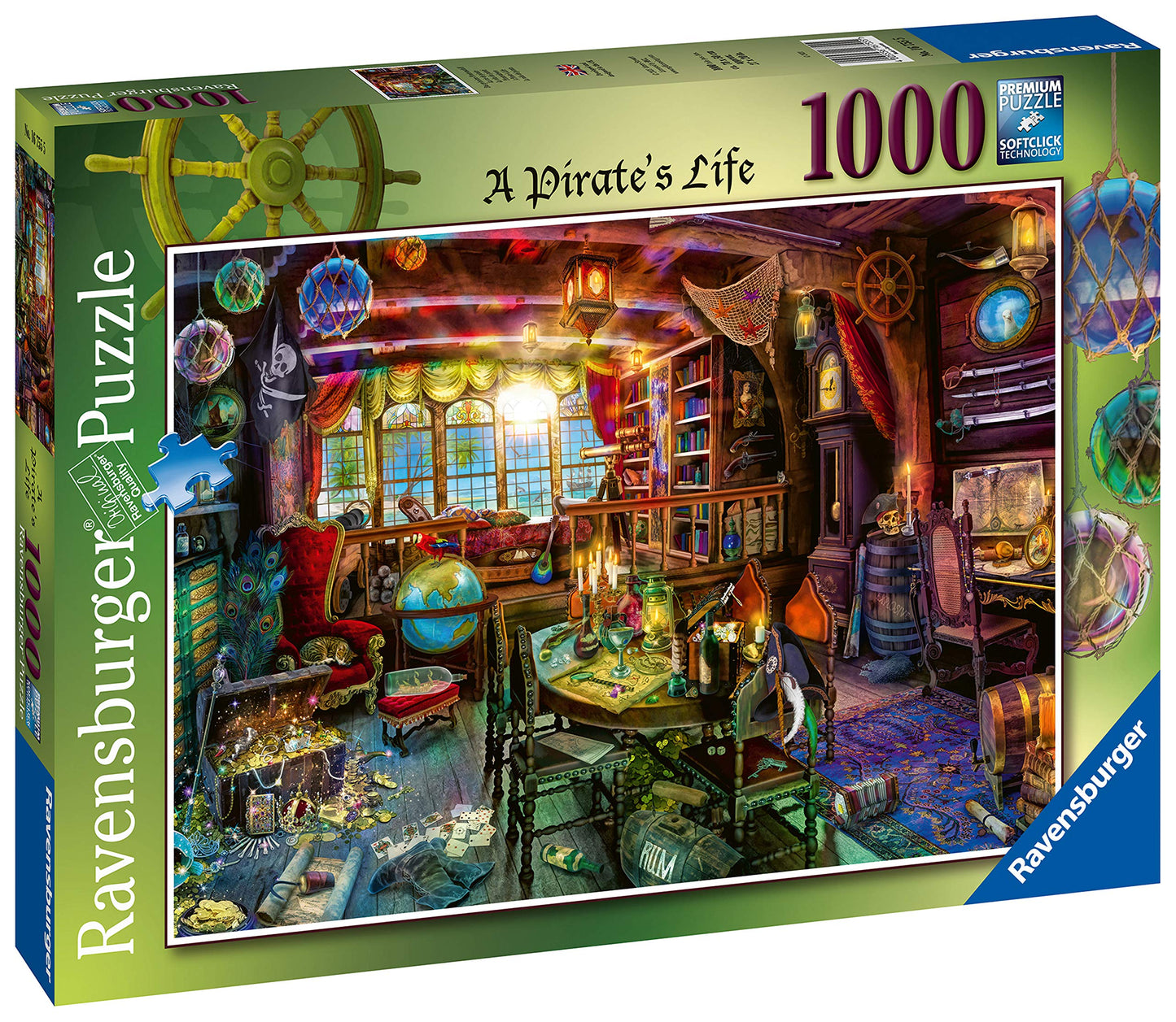 Ravensburger Aimee Stewart A Pirate’S Life 1000 Piece Jigsaw Puzzle For Adults & Kids Age 12 Years Up
